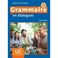 Грамматика Grammaire en dialogues (2ème édition) niveau intermédiaire Livre + CD audio