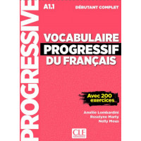 Книга Vocabulaire Progressif du Français Débutant Complet Livre + CD