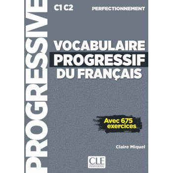Учебник Vocabulaire progressif du français Perfectionnement Livre + CD audio