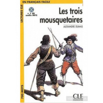 Книга Lectures en francais facile 1 Trois Mousquetaires Livre+CD