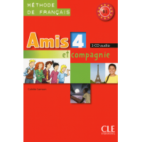 Диски Amis et compagnie 4 CD (3) audio pour la classe