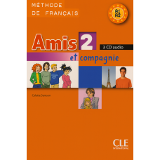 Диски Amis et compagnie 2 CD (3) audio pour la classe
