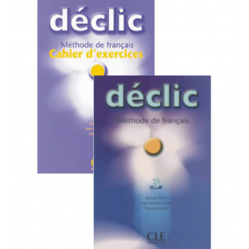 Комплект учебник и рабочая тетрадь Declic 3 Livre de l'élève et Cahier d'exercices