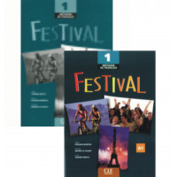 Комплект підручник та робочий зошит Festival 1 Livre de l'élèv eat Cahier d'exercices avec CD