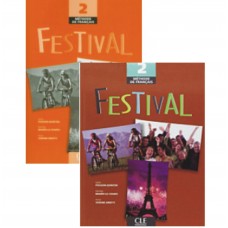 Комплект учебник и рабочая тетрадь Festival 2 Livre de l'élève at Cahier d'exercices avec CD Комплект учебник и рабочая тетрадь Festival 2 Livre de l'élève at Cahier d'exercices avec CD