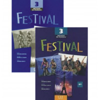 Комплект підручник та робочий зошит Festival 3 Livre de l'élève at Cahier d'exercices avec CD