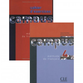 Комплект учебник и тетрадь Campus 4 Livre de l'élève at Cahier d'exercices