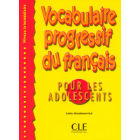 Учебник Vocabulaire progressif du français pour les adolescents Niveau Intermédiaire Livre