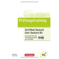Тесты Prüfungstraining DaF Zertifikat Deutsch / telc Deutsch (B1) Übungsbuch mit CD und CD-ROM