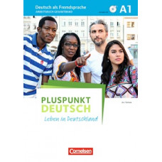 Рабочая тетрадь Pluspunkt Deutsch NEU A1 Arbeitsbuch mit Audio-CDs