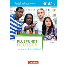 Рабочая тетрадь Pluspunkt Deutsch NEU A1/2 Arbeitsbuch mit Audio-CDs