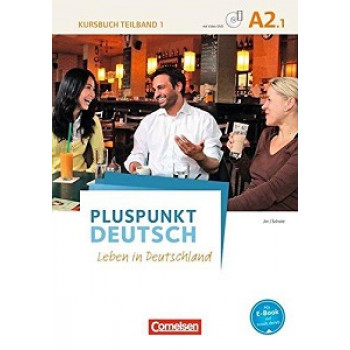 Учебник Pluspunkt Deutsch NEU A2/1 Kursbuch mit Video-DVD