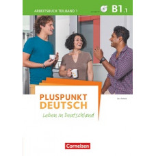 Рабочая тетрадь Pluspunkt Deutsch NEU B1/1 Arbeitsbuch mit Audio-CDs