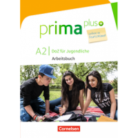 Рабочая тетрадь Prima plus A2 Leben in Deutschland Arbeitsbuch mit MP3-Download und Lösungen
