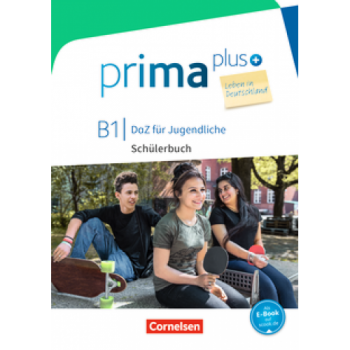 Учебник Prima plus B1 Leben in Deutschland Schülerbuch mit MP3-Download
