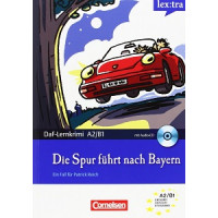 Книга A2/B1 Die Spur fuhrt nach Bayern mit Audio CD