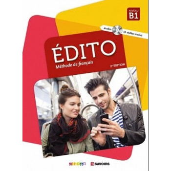 Учебник Edito B1 Livre de l'élève + DVD + CD audio