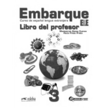Книга для учителя Embarque 3 Libro del profesor + Audio CD