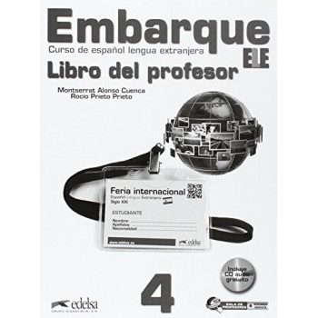 Книга для учителя Embarque 4 Libro del profesor + Audio CD