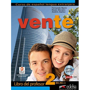 Книга для учителя Vente 2 Libro Del Profesor + CD