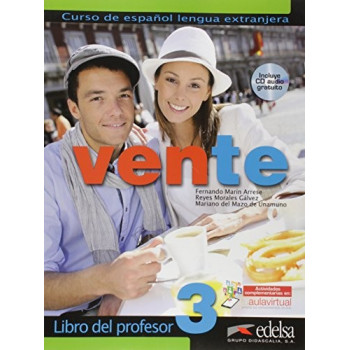 Книга для учителя Vente 3 Libro Del Profesor + CD