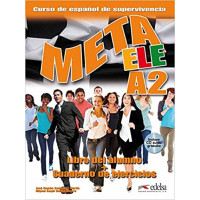 Учебник Meta ele A2 Libro del alumno + Cuaderno de ejercicios + CD audio