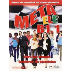Книга Meta ele B1.1 Libro del alumno + Cuaderno de ejercicios + CD audio