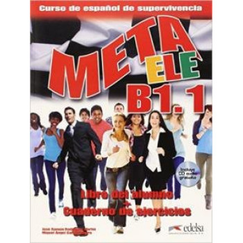 Книга Meta ele B1.1 Libro del alumno + Cuaderno de ejercicios + CD audio