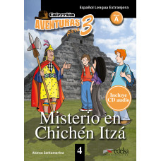 Книга Aventuras para 3 (A1) Misterio en Chichen Itza. Book 4