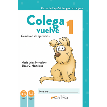Книга Colega vuelve 1 Pack alumno. Libro, Ejercicios, Carpeta de láminas