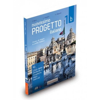 Учебник Progetto Italiano Nuovissimo 1B (A2) Libro and Quaderno with CD Audio with DVD