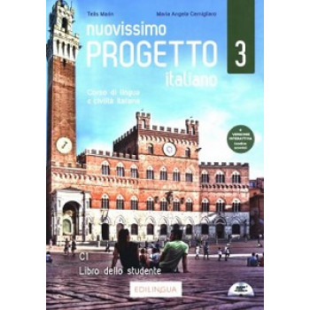 Учебник Progetto Italiano Nuovissimo 3 (C1) Libro dello studente + Audio CD