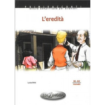 Книга Primiracconti (B1-B2) L'Eredita + CD Audio