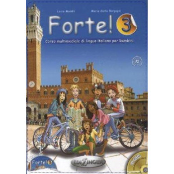 Учебник Forte! 3 (A2) Libro dello studente ed esercizi + CD audio