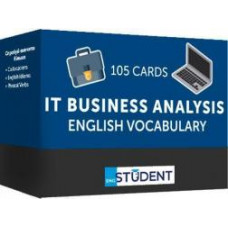 Карточки для изучения английских слов IT Business Analysis 105 карточек