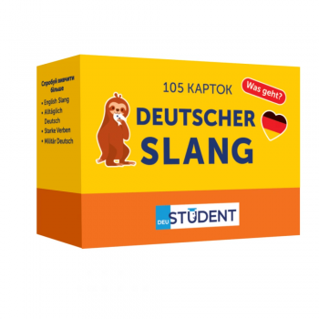Картки німецьких слів English Student: 105 карток: Deutscher Slang