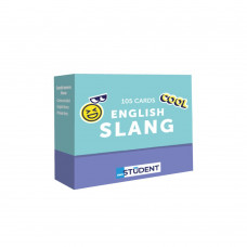 Карточки для изучения английских слов  English Slang 105 карточек