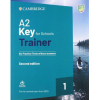Книга A2 Key for Schools Trainer 1 for the Revised Exam from 2020 without answers