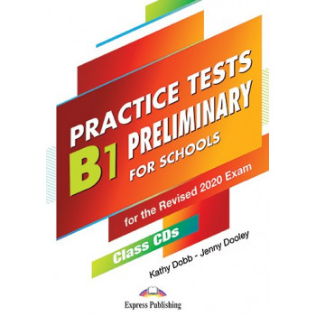 Диск Practice Tests B1 Preliminary for Schools for Revised 2020 Exam CD MP3
