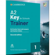 Книга A2 Key for Schools Trainer 1 for the Revised Exam from 2020 with answers
