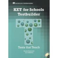 Тесты KET for Schools Testbuilder Book with Key and Audio CD