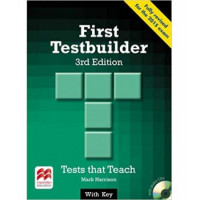 Тесты First Testbuilder 3rd Edition Book with Key and Audio CD