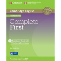 Complete First Second edition Teacher's Book with Teacher's Resources CD-ROM