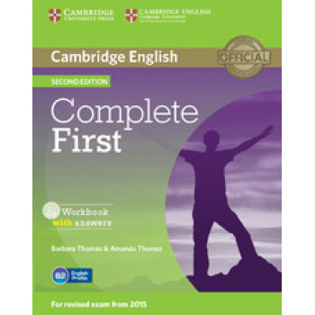 Complete First Second edition Workbook with Answers with Audio CD