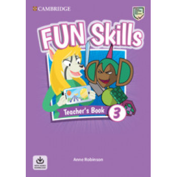 Книга для учителя Fun Skills Level 3 Teacher's Book with Audio Download
