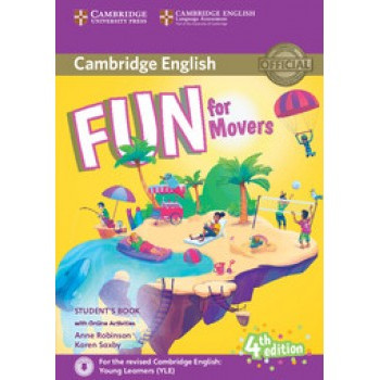  Учебник Fun for Movers 4th Edition Student's Book with Online Activities with Audio
