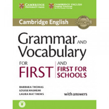 Книга Grammar and Vocabulary for First and First for Schools Book with Answers