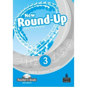 Книга New Round-Up 3 Grammar Practice Teacher’s Book + Audio CD