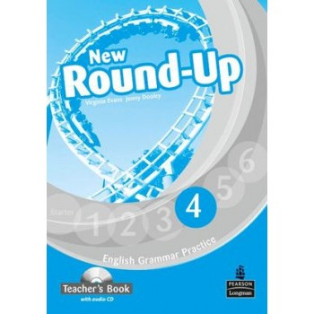 Книга New Round-Up 4 Grammar Practice Teacher’s Book + Audio CD