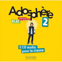 Диски Adosphère : Niveau 2 (A1.2) CD audio classe (x2)